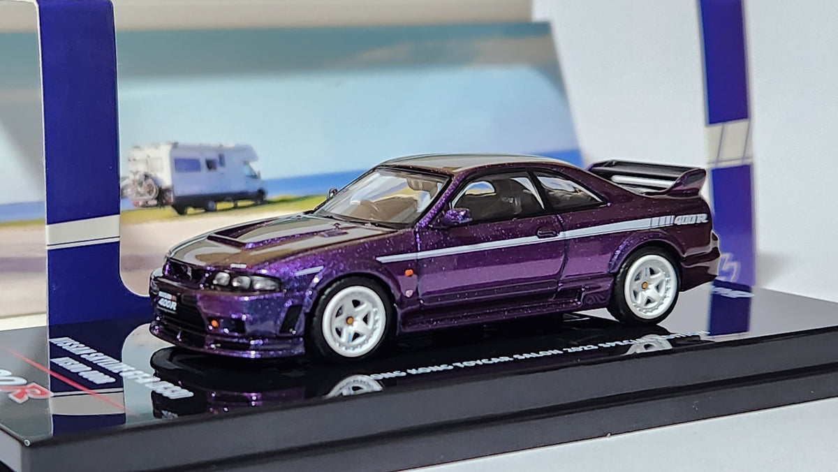 1:64 Inno64 Nissan Skyline GT-R R33 400R Midnight Purple II . Hong