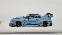 1:64 Veloce Nissan Skyline GT-R R35 35GT-RR Zero Fighter II Matt blue LB Performance