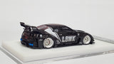 1:64 Veloce Nissan Skyline GT-R R35 35GT-RR Black LBWK LB Performance. Resin.