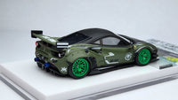 1:64 Veloce Ferrari 488 GTB Gundam MS-6SF ZAKU II LB Performance Resin