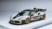 1:64 Veloce Ferrari 488 GTB Macross VF-1S Yellow LB Performance Resin