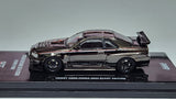 1:64 Inno64 Nissan Skyline GT-R R34 Nismo R-Tune Black Chrome