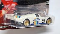 1:64 Hot wheels Race Day Porsche 962 GReddy #99 with real rider Diecast