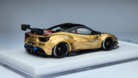 1:64 Veloce 488 GTB Gloss Gold Zero Fighter LB Performance. Resin.