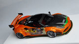 1:64 Veloce Ferrari 488 GTB Eva Evangelion 02 LB Performance