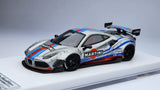 1:64 Veloce Ferrari 488 GTB Martini Silver LB Performance Resin