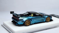 1:64 Veloce Honda NSX NA1 LB Performance Chameleon Blue Resin