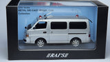 Kyosho Rai's Nissan Caravan E25 Police Car 2012. Police Headquarters Security Department Radio Vehicle. H7431203