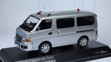 Kyosho Rai's Nissan Caravan E25 Police Car 2012. Police Headquarters Security Department Radio Vehicle. H7431203