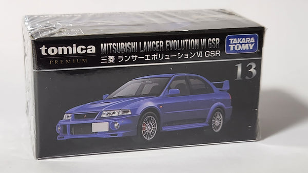 Tomica Premium 13 Mitsubishi Lancer Evolution VI GSR Diecast