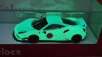 1:64 Veloce 488 GTB Glow in the dark desert Zero Sen LB Performance