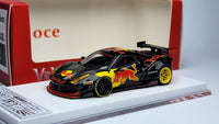 1:64 Veloce Ferrari 488 GTB Red Bull Black LB Performance. Resin.