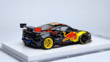 1:64 Veloce Ferrari 488 GTB Red Bull Black LB Performance. Resin.