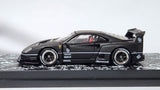 1:64 Inno64 inno Ferrari F40 Liberty Walk Matt Black Hong Kong Toycar Salon 2023