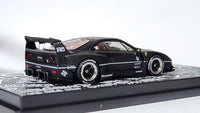 1:64 Inno64 inno Ferrari F40 Liberty Walk Matt Black Hong Kong Toycar Salon 2023