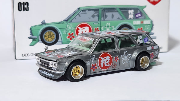 Chase 1:64 Mini GT x Kaido House Datsun 510 Wagon Hanami V2 KHMG013