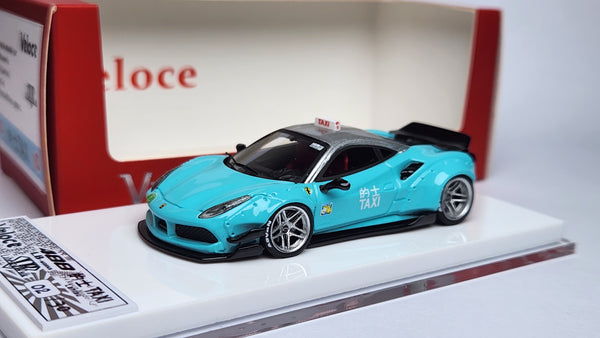 1:64 Veloce Ferrari 488 GTB Hong Kong Taxi (Lantau Island) LB Performance. Resin