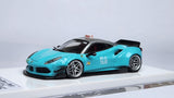 1:64 Veloce Ferrari 488 GTB Hong Kong Taxi (Lantau Island) LB Performance. Resin