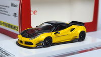 1:64 Veloce Ferrari 488 GTB Yellow LB Performance. Resin.