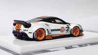 1:64 Veloce 488 GTB Gulf Duck Tail LB Performance Resin