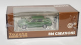 Hover to zoom 1:64 BM Creations Toyota Corolla E70 1979 Green with Accessories