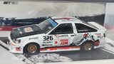 1:64 inno64 Toyota Corolla AE86 Levin TRACKERZ RACING JDM Diecast