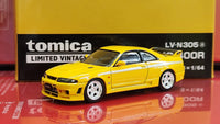 1:64 Tomica Limited Tomytec LV-N305a Nissan Skyline GT-R R33 400R Yellow Diecast