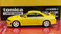 1:64 Tomica Limited Tomytec LV-N305a Nissan Skyline GT-R R33 400R Yellow Diecast