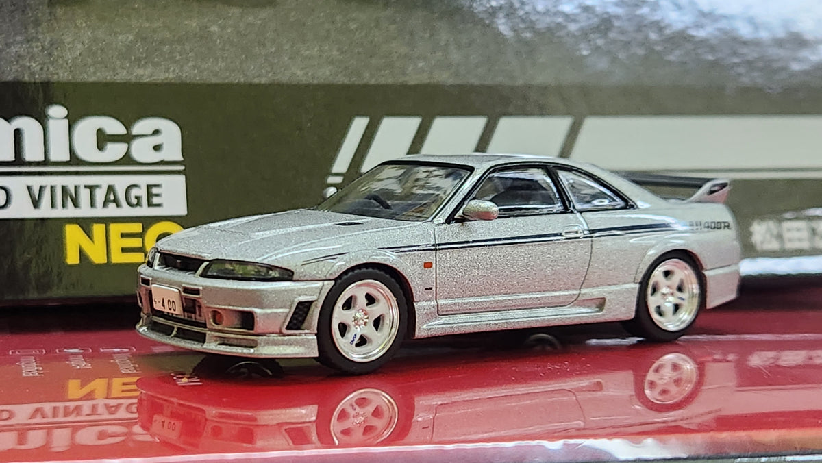 Tomica Limited Tomytec LV-N Nissan Skyline GT-R R33 400R Silver. Tsugi ...