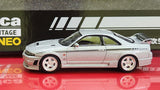 Tomica Limited Tomytec LV-N Nissan Skyline GT-R R33 400R Silver. Tsugio Matsuda Version