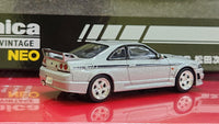 Tomica Limited Tomytec LV-N Nissan Skyline GT-R R33 400R Silver. Tsugio Matsuda Version