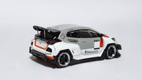 1:64 Pop Race Toyota GR Yaris Pandem Rocket Bunny Finland Gazoo Racing Diecast.