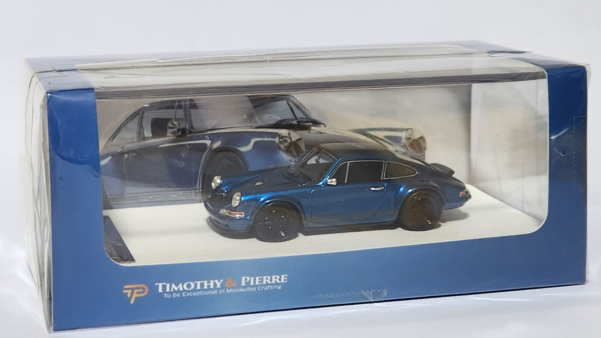 1:64 Timothy & Pierre TP Porsche 911 964 Singer Metallic Blue Resin –  hiltawaytoyhk