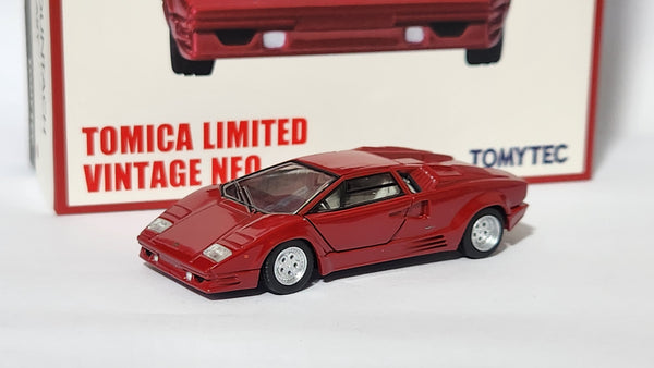 1:64 Tomica Limited Vintage Tomytec Lamborghini Countach 25th Ann. Diecast