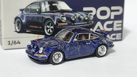 1:64 Pop Race Porsche 911 964 Singer Mulholland Drive Diecast