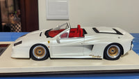 1:18 APM Ferrari Testarossa Spyder Koenig Specials Pearl White Resin