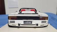 1:18 APM Ferrari Testarossa Spyder Koenig Specials Pearl White Resin