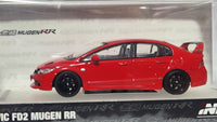 1:64 Inno64 Honda Civic FD2 Mugen RR Red Diecast