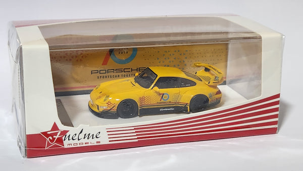 1:64 Fuelme Porsche 911 993 RWB 70th Ann CINDERELLA Resin.