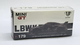 1:64 Mini GT Nissan Skyline GT-R R35 35GT-RR LB Silhouette JPS #179 Diecast