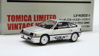 1:64 Tomica Limited Tomytec LV-N303a Honda CR-X Pro Mugen Ballade Sports Diecast