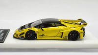 1:64 Veloce Lamborghini Huracan LP610-4 Liberty Walk Pearl Yellow. Resin