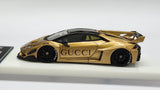 1:64 Veloce Lamborghini Huracan LP610-4 Liberty Walk Gold Gucci. Resin