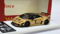 1:64 Veloce Lamborghini Huracan LP610-4 Liberty Walk Gold LV. Resin