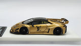 1:64 Veloce Lamborghini Huracan LP610-4 Liberty Walk Gold LV. Resin