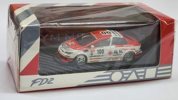 1:64 YM Model Honda Civic FR2 Type R Idemitsu MOTION Resin