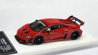 1:64 Veloce Lamborghini Huracan LP610-4 Liberty Walk LBWK Gloss Red. Resin