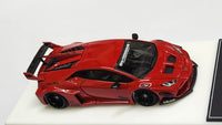 1:64 Veloce Lamborghini Huracan LP610-4 Liberty Walk LBWK Gloss Red. Resin