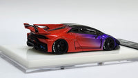 1:64 Veloce Lamborghini Huracan LP610-4 Liberty Walk Purple/Red. Resin