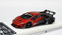 1:64 Veloce Lamborghini Huracan LP610-4 Liberty Walk Red/Black. Resin